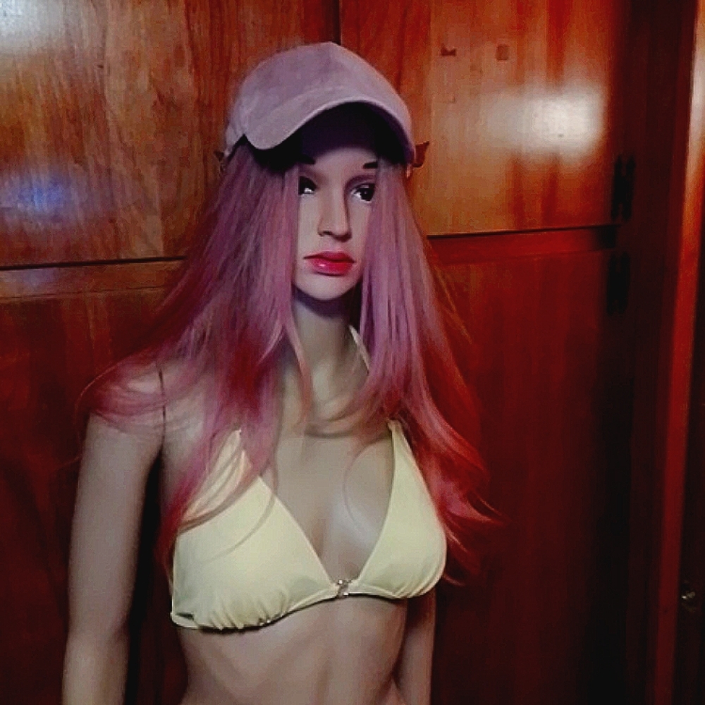 NWT -LG - Yellow - Padded - Shade and Shore - Swim Suite Top !!
